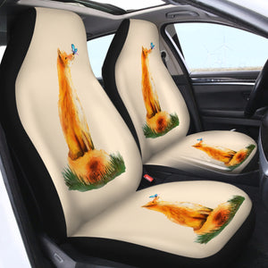 Fox and Butterfly SWQT2041 Car Seat Covers