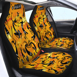 African Dance SWQT0518 Car Seat Covers