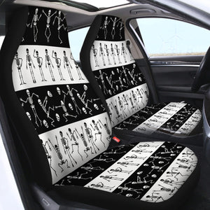 Funny Skeleton SWQT1888 Car Seat Covers