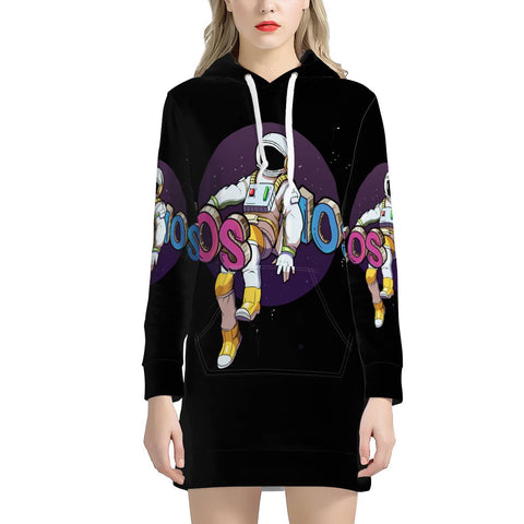 Image of Astronaut Women'S Hoodie Dress