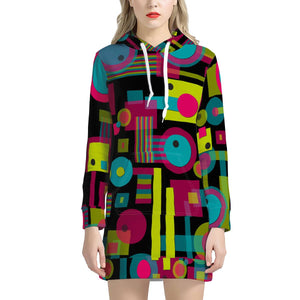 Shapes And Colours Women'S Hoodie Dress