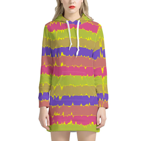 Image of Wavelengths Women'S Hoodie Dress