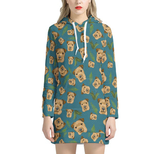 Noddy The Border Terrier Women'S Hoodie Dress