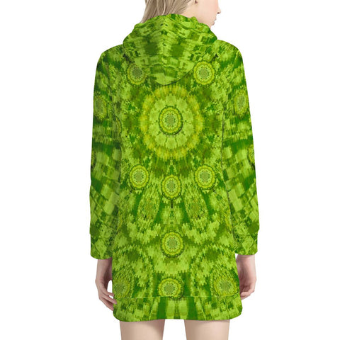 Image of Flowers Of The Valley Women'S Hoodie Dress