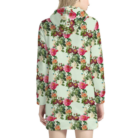 Image of A Garland Of Roses Women'S Hoodie Dress