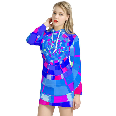 Image of Vortex Women'S Hoodie Dress