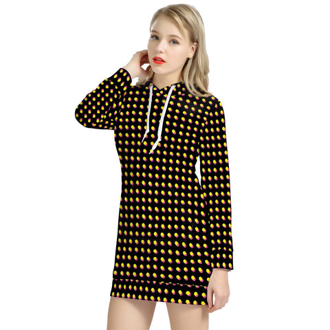 Image of Back To The 80S Women'S Hoodie Dress