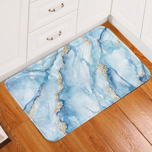 Light Blue Tiles Granite Door Mat