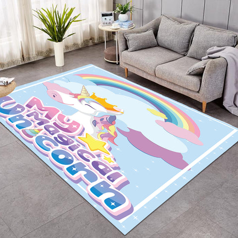 Image of Kid Unicorn GWBD16434 Rug