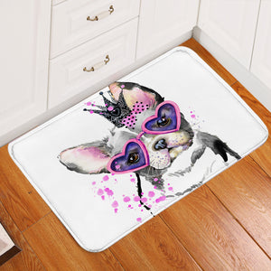 Gaudy Pup Door Mat