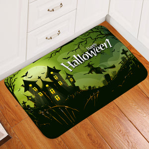 Halloween Witch Door Mat