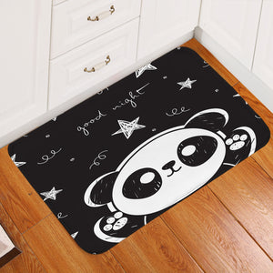 Goodnight Panda Cub Door Mat