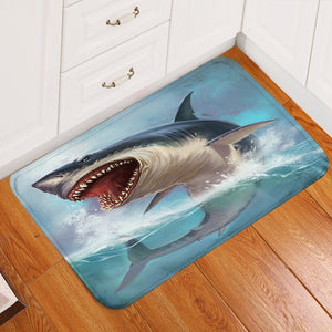 Terror Shark Door Mat