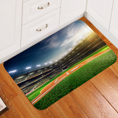Image of 3D Baseball Field Door Mat