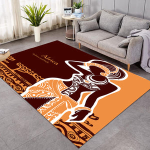 Africa Theme Lady GWBJ14619 Rug