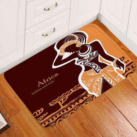 Image of Africa Lady Door Mat