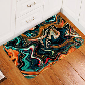 Color Twisted Door Mat