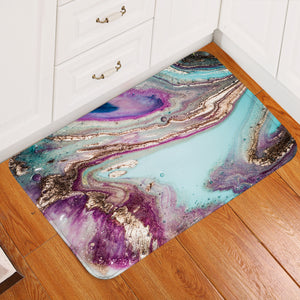 Glittered Nacre Style Door Mat