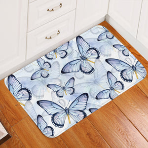 Hallucinating Butterflies Door Mat