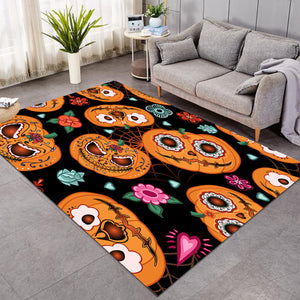 Stylized Pumpkins GWBJ14909 Rug