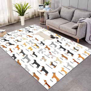 Dog Almanac GWBJ15063 Rug