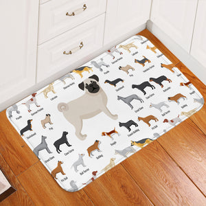 Dog Almanac Door Mat