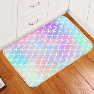 Fish Scales Rainbow GWDD15067 Door Mat