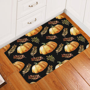 Pumpkin Patterns Door Mat