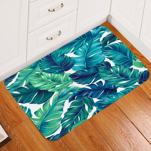 Lush Leaves Cool Door Mat