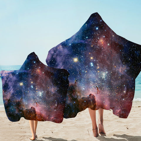 Image of Galaxy Sight Hooded Towel