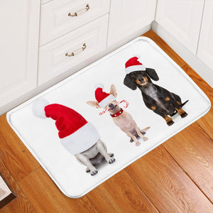 Xmas Doggo Door Mat