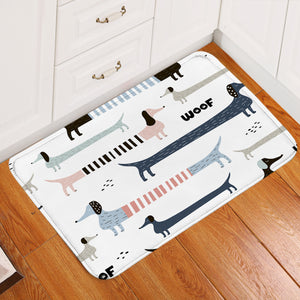 Cool Dachshunds Door Mat