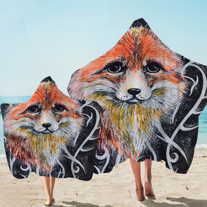 Old Fox Hooded Towel