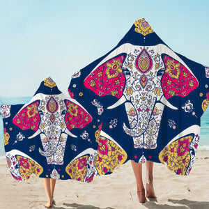 Ritual Elephant Lady Hooded Towel