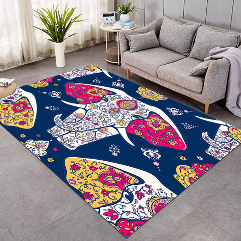 Image of Ritual Elephant GWBJ15916 Rug