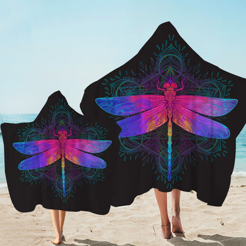 Image of Mutate Dragonfly Hooded Towel