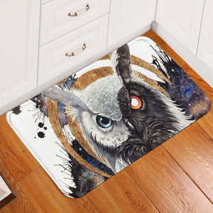 Yin Yang Owl Door Mat