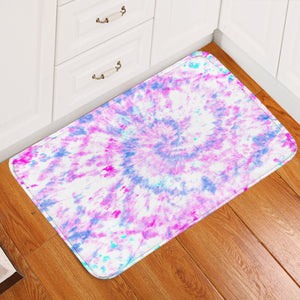 Spiral Color Purplish  Door Mat