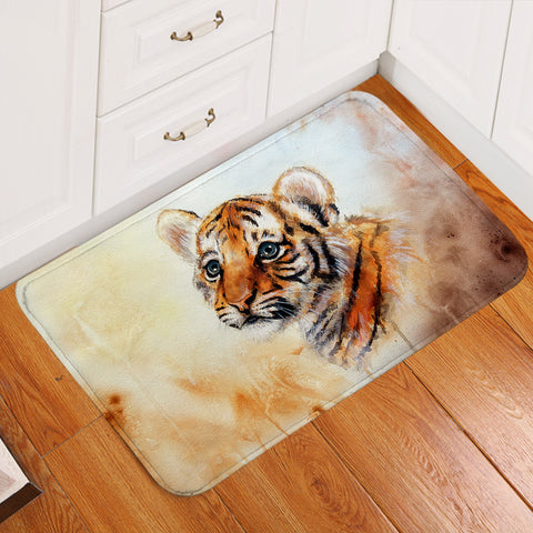 Image of 3D Tiger Cub Door Mat