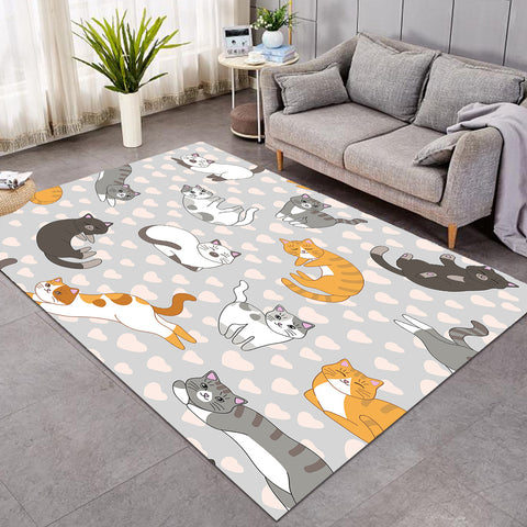 Image of Kitty Things Gray GWBJ16210 Rug