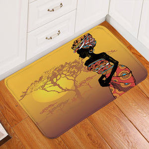 African Sunset Door Mat