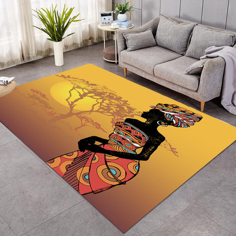 Image of African Icons GWBJ16386 Rug
