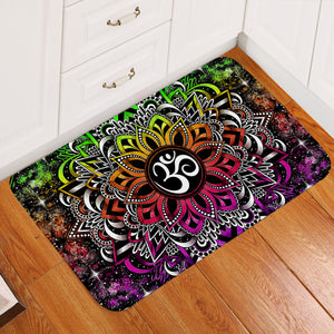 Ohm-centric Mandala Door Mat