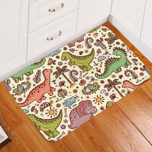 Kid Dinosaur Door Mat