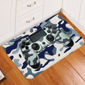 Navy Camouflage Console Door Mat