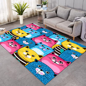 Cartoon Cats GWBJ16686 Rug