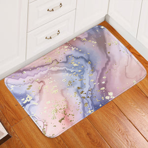 Glittered Pink Stream Door Mat