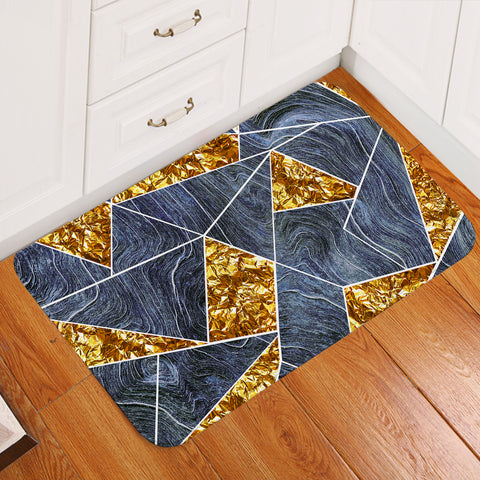 Image of Glided Gray Tiles Door Mat