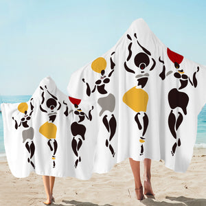 Afro-Textured Ladies Hooded Towel