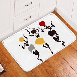 Afro-Textured Ladies Door Mat